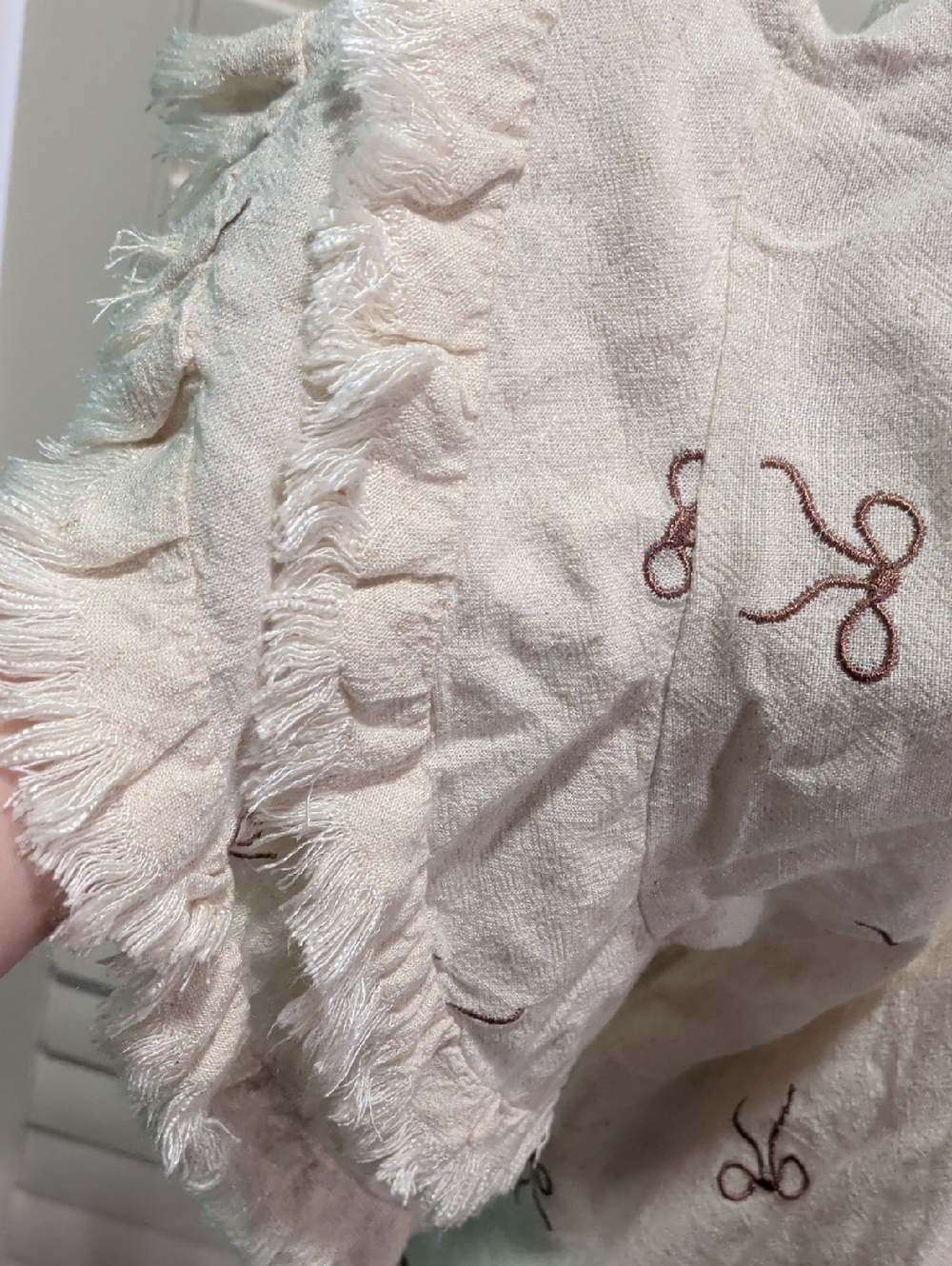 New Umgee Tassel Sleeves Bow Top - Picture 5 of 6